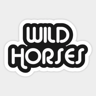 Wild Horses 2 Sticker